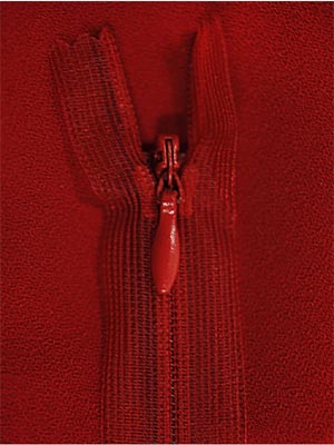 Átlátszó rejtett cipzár 25 cm 600.- Ft /db - RED
